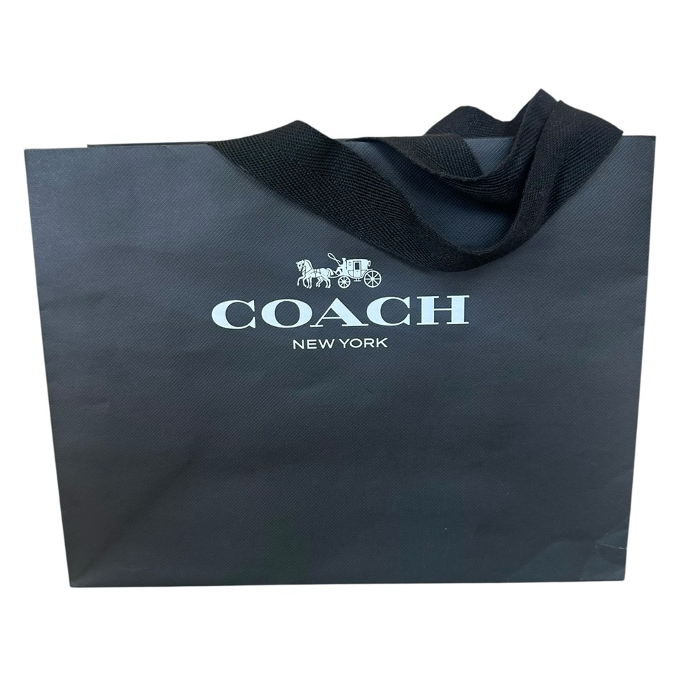 Coach Black Shopping Bag
